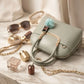 Cream aesthetic handbag for women by Wahajh Pakistan elegant ladies shoulder bag trendy design