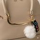 Wahajh large tote bag for women beige stylish handbag Pakistan