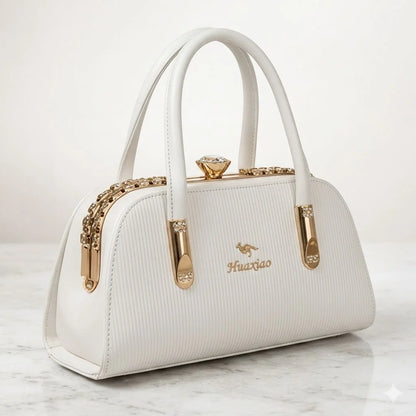 Wahajh cream handbag for women modern stylish purse Pakistan
