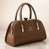 Wahajh dark brown tote bag for women stylish large handbag Pakistan