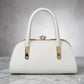Wahajh white structured handbag for women elegant office bag Pakistan